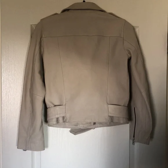 Allsaints Balfern leather jacket Size 0